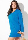 French Terry Hoodie Tunic, , alternate image number null