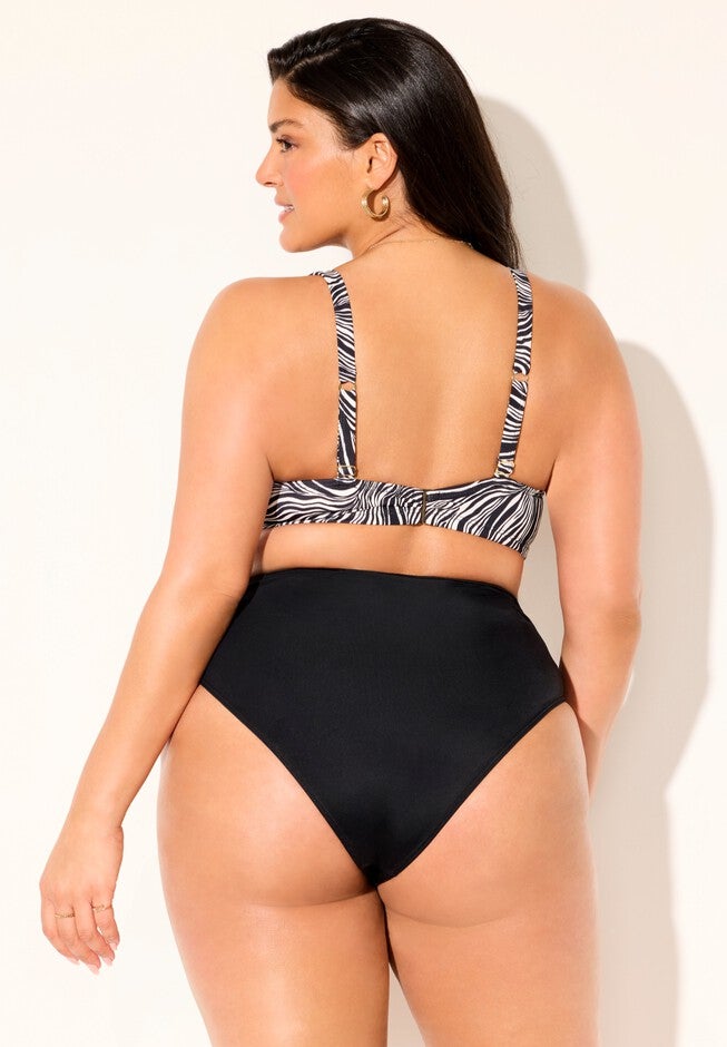 Leader Bra Sized Underwire Bikini Set, , on-hover image number null