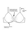 Dame Underwire Bikini Top, , alternate image number 2
