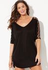 Kinsley Cut Out Cover Up Tunic, , alternate image number null