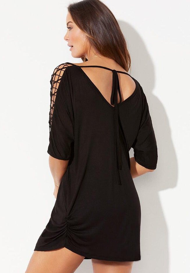 Kinsley Cut Out Cover Up Tunic, , on-hover image number null