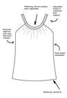 High Neck Tankini Top, , alternate image number null