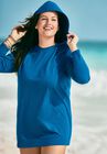 French Terry Hoodie Tunic, , alternate image number null