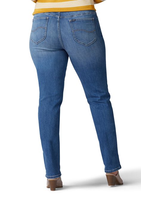 Women's Flex Motion Regular Fit Straight Leg Jean - Plus , , on-hover image number null