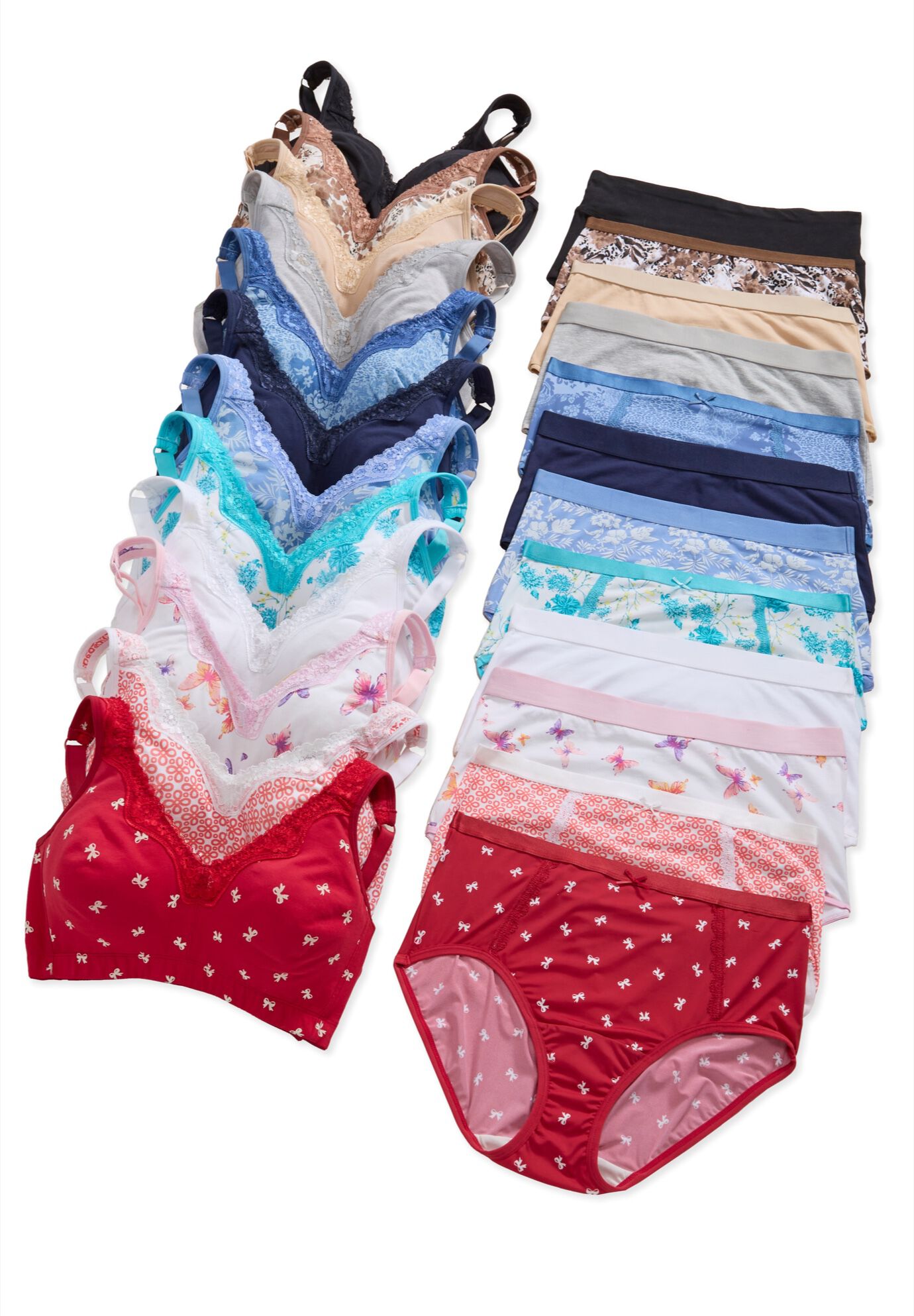 Cotton Comfort Wireless Bra, , alternate image number 7