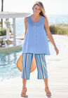 Linen Capri, , alternate image number null