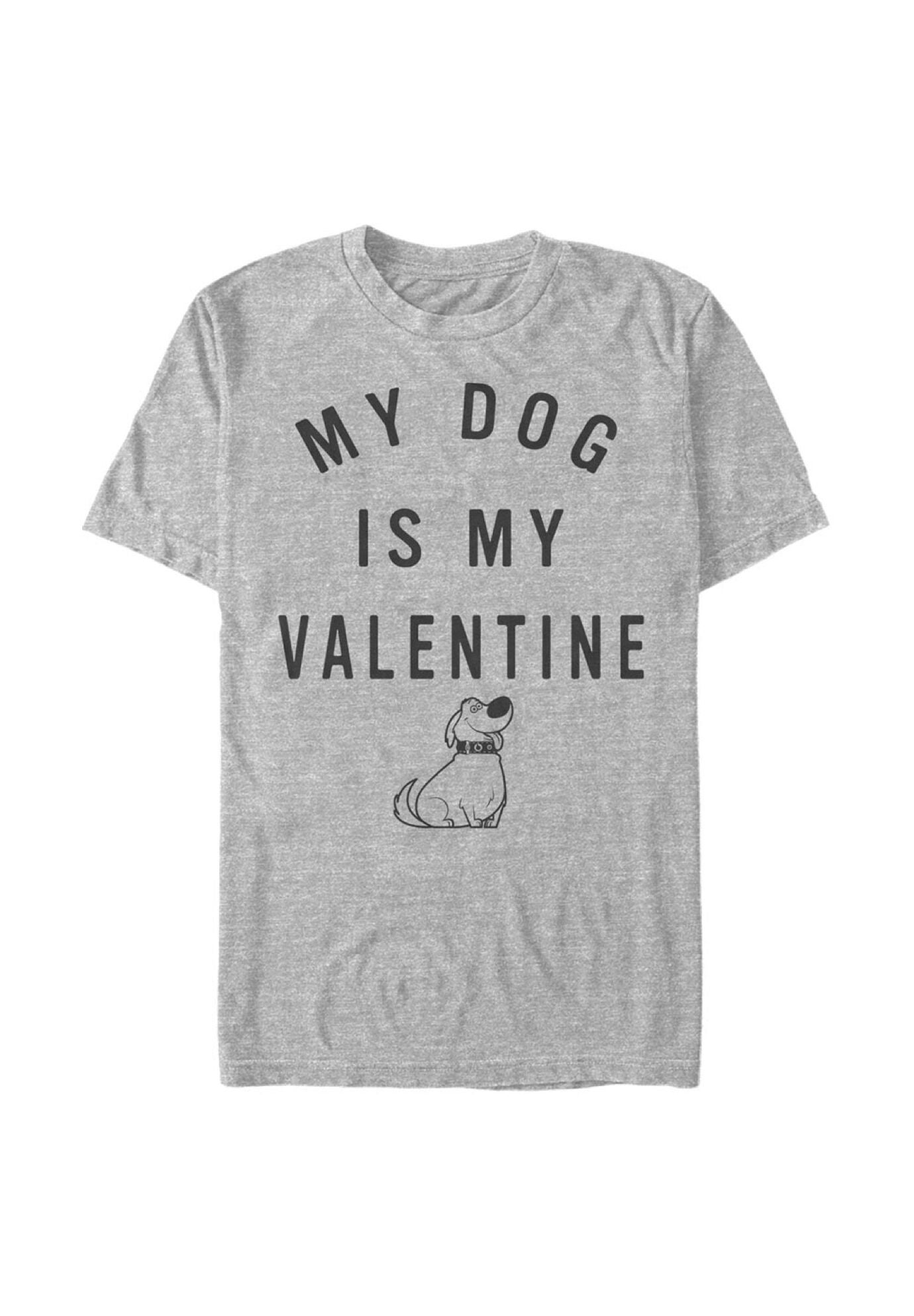 Valentine Dug Relaxed Fit Boyfriend T-Shirt, ATHLETIC HEATHER, hi-res image number 0