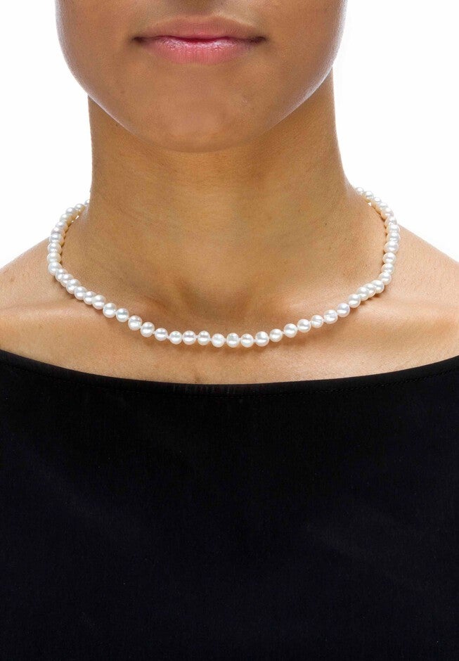 Silver Necklace, Bracelet and Earring Set Cultured Freshwater Pearl, , alternate image number 3