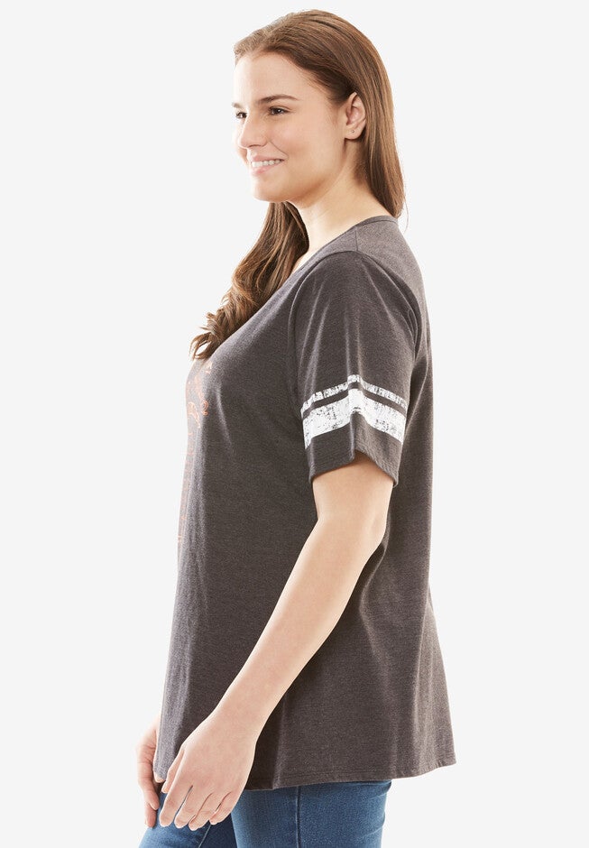 MLB Team Notch-Neck Tee, , alternate image number null