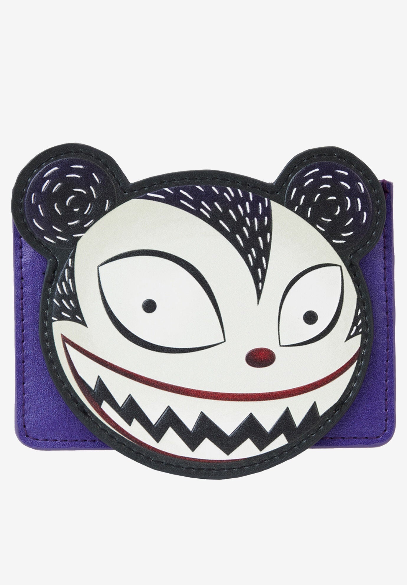 Loungefly X Nightmare Before Christmas Scary Teddy Card Holder Wallet, BLACK, hi-res image number 0
