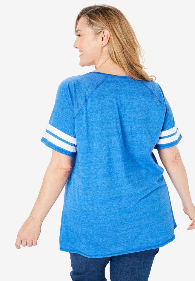 MLB Notch Neck Tee, , on-hover image number 1