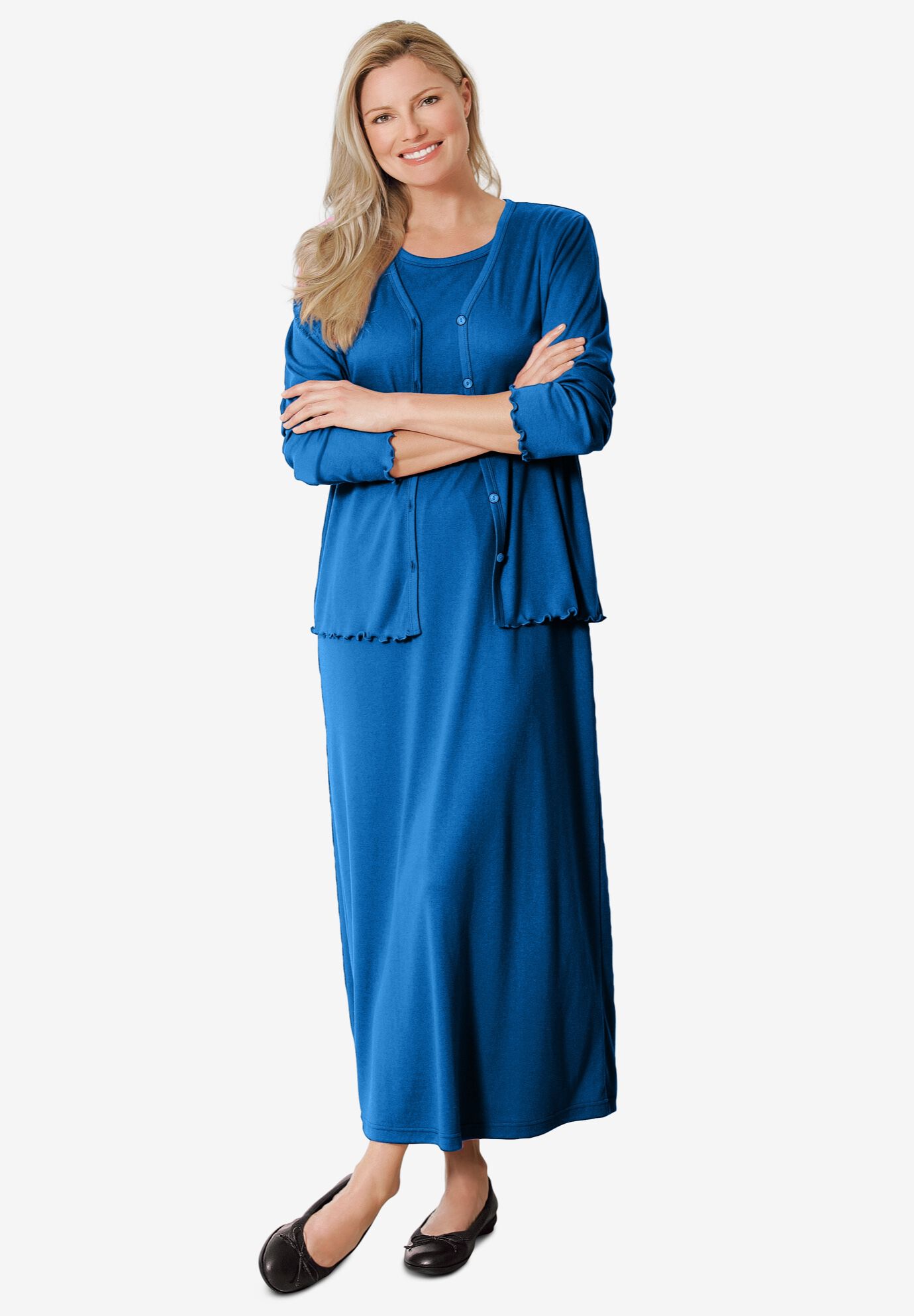 woman within long dresses