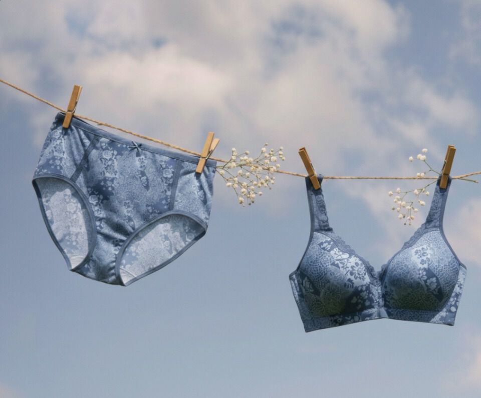 Cotton Comfort Wireless Bra, , alternate image number 9