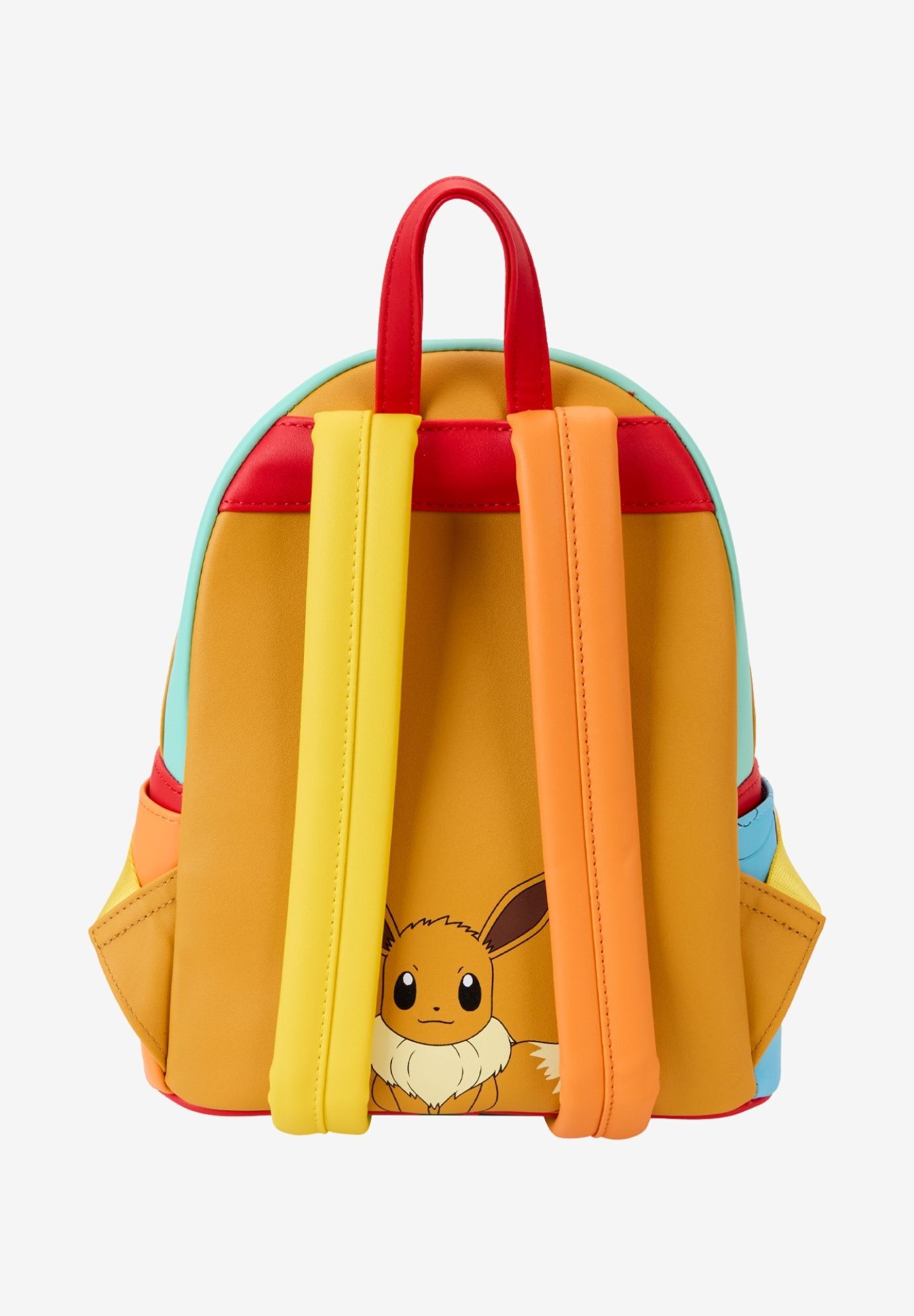 Loungefly x Pokemon Characters Color Block Mini Backpack, BLUE, on-hover image number 1