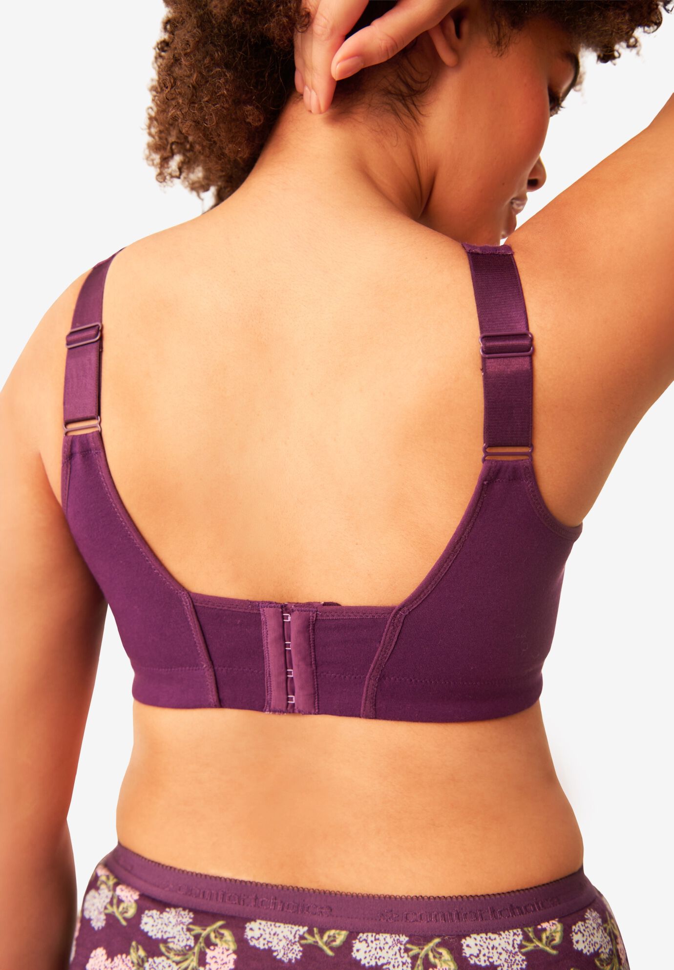 Exclusive Patented Custom Fit Full Coverage Bra, RICH VIOLET, on-hover image number 1