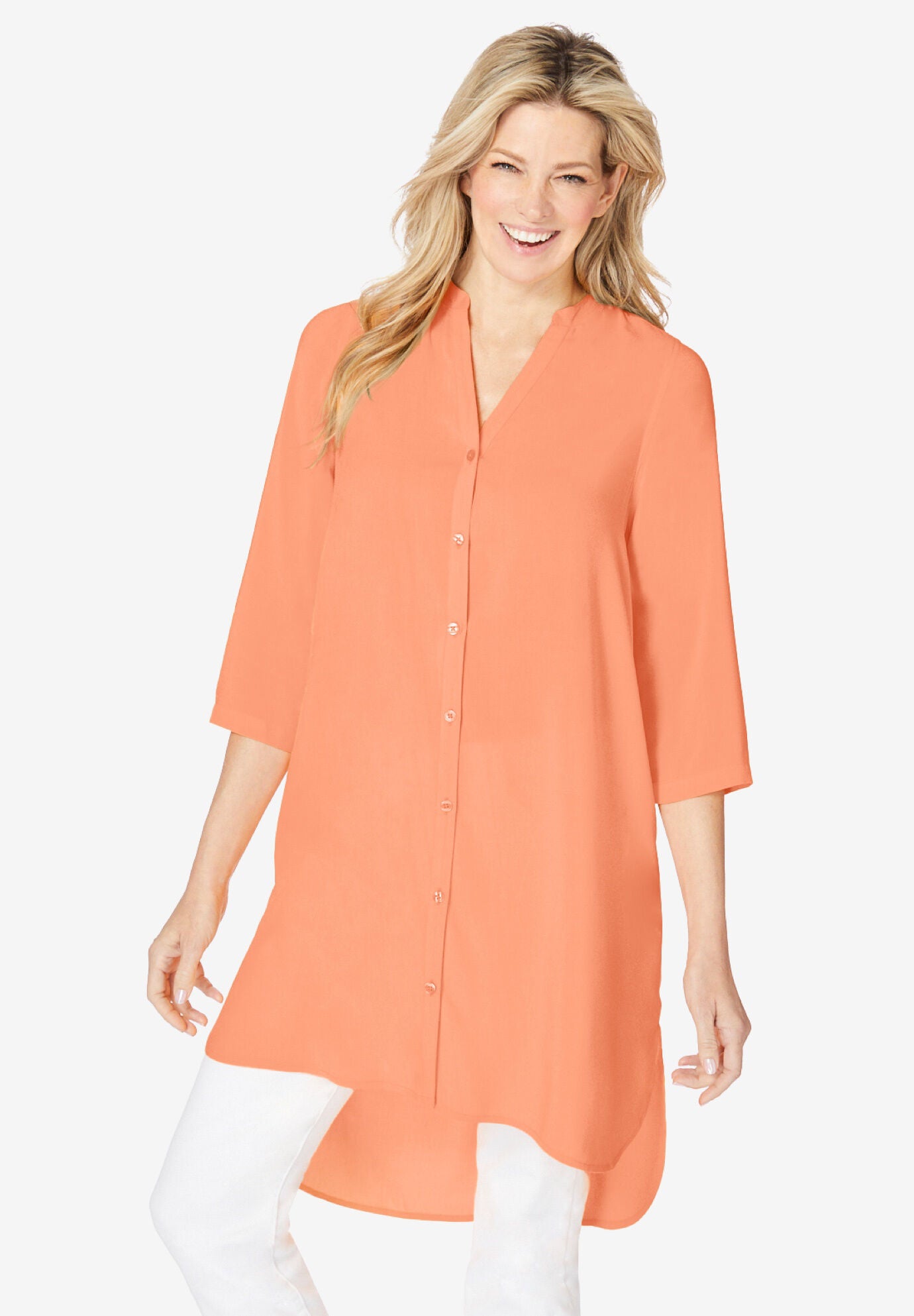 Yellow Hi-Low Tunic