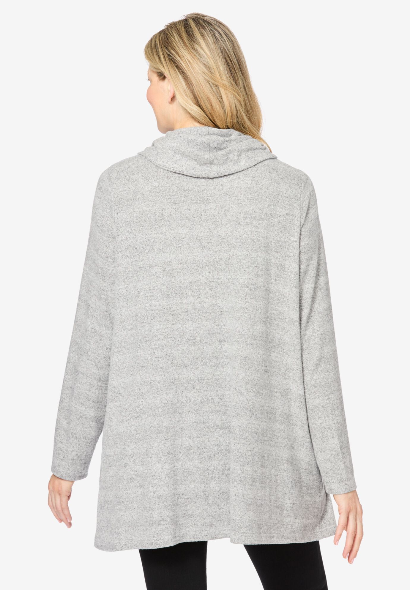 Forever Soft Cowl Neck Tunic, , on-hover image number 1