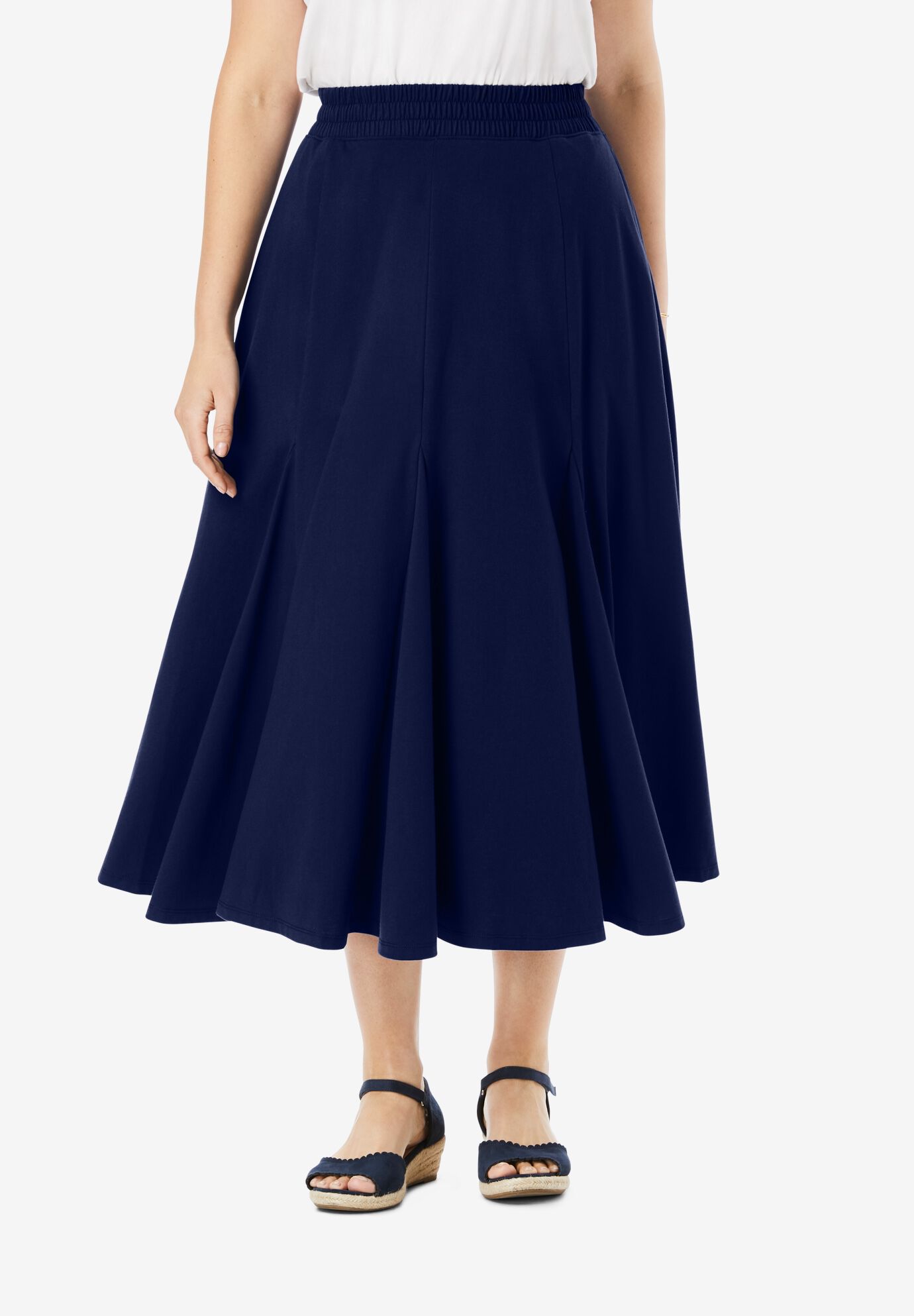 aline women's plus size maxi skirts