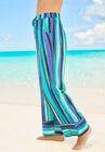 Wide-Leg Pant Swim Cover-Up Pant , , alternate image number null