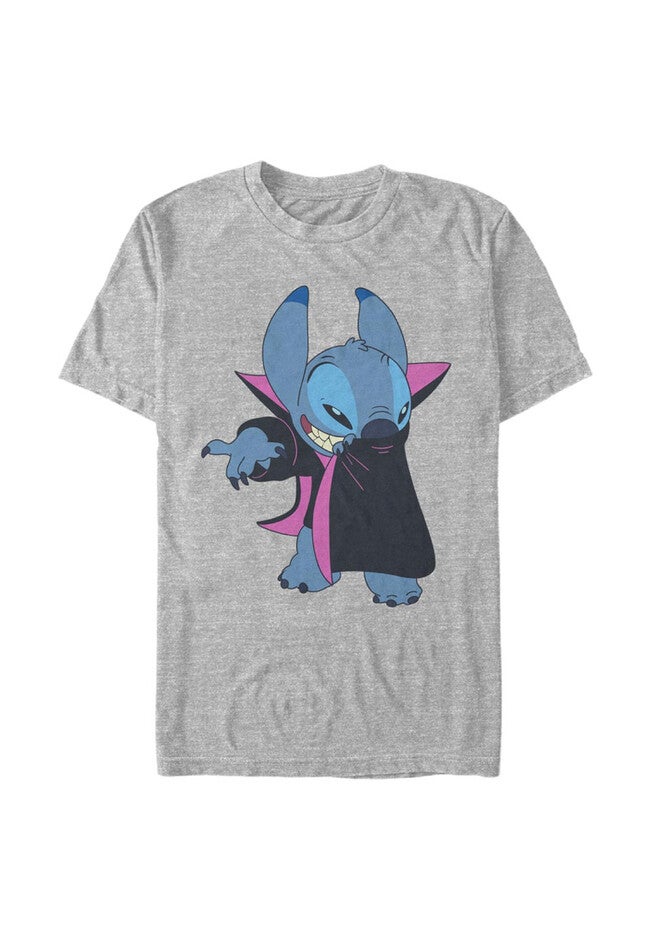 Vampire Stitch Relaxed Fit Boyfriend T-Shirt, ATHLETIC HEATHER, hi-res image number 0