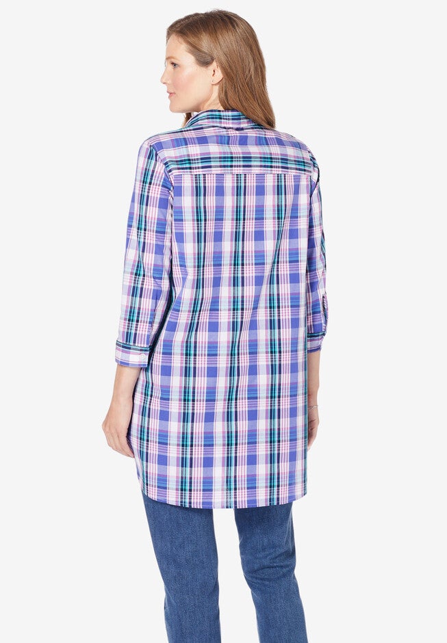 Perfect Popover Collared Shirt, , on-hover image number 1