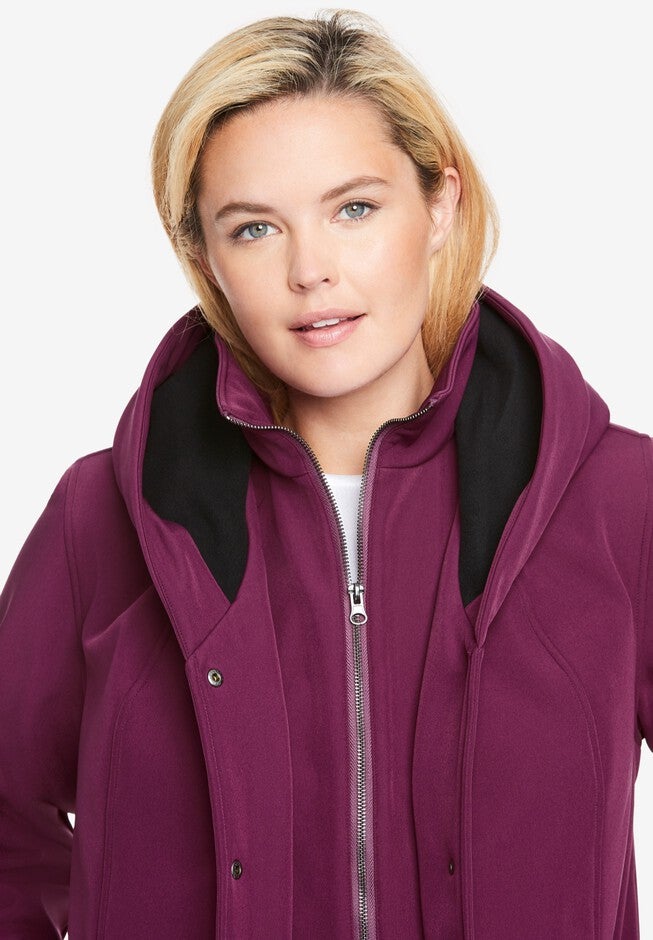 A-line Softshell Coat, , alternate image number null