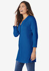 Thermal Button-Front Tunic, , alternate image number null