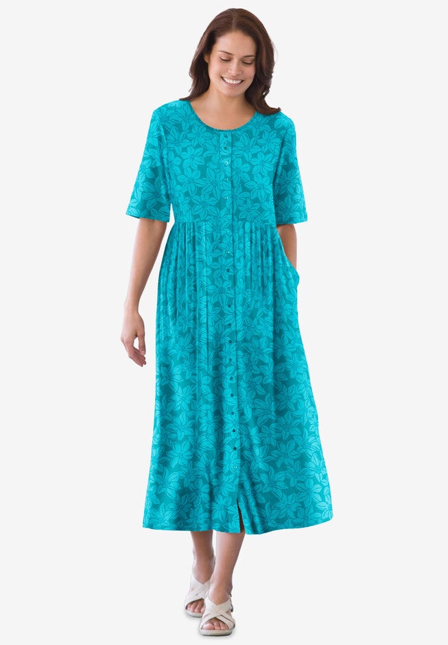 ButtonFront Essential Dress OneStopPlus