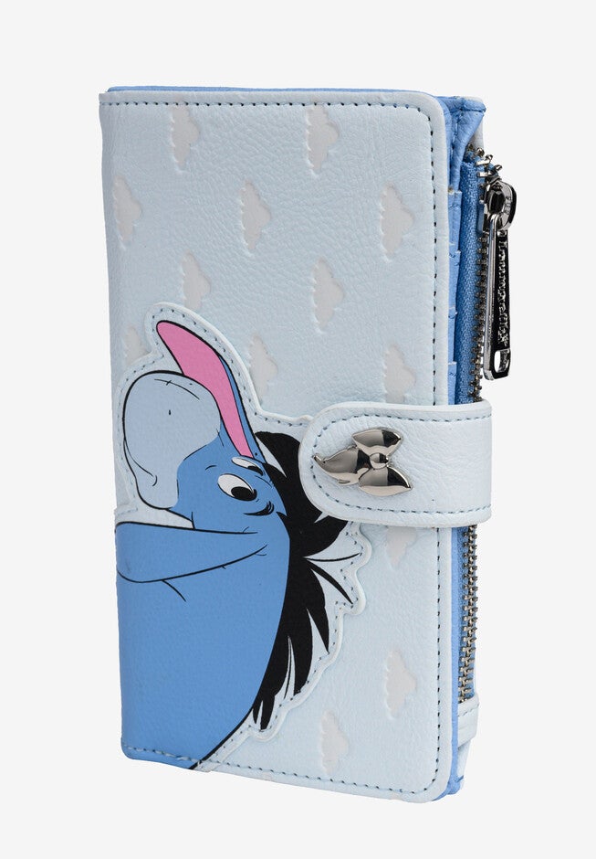 Loungefly X Disney Women'S Eeyore Snap Flap Wallet Clouds Wallet, , alternate image number 7