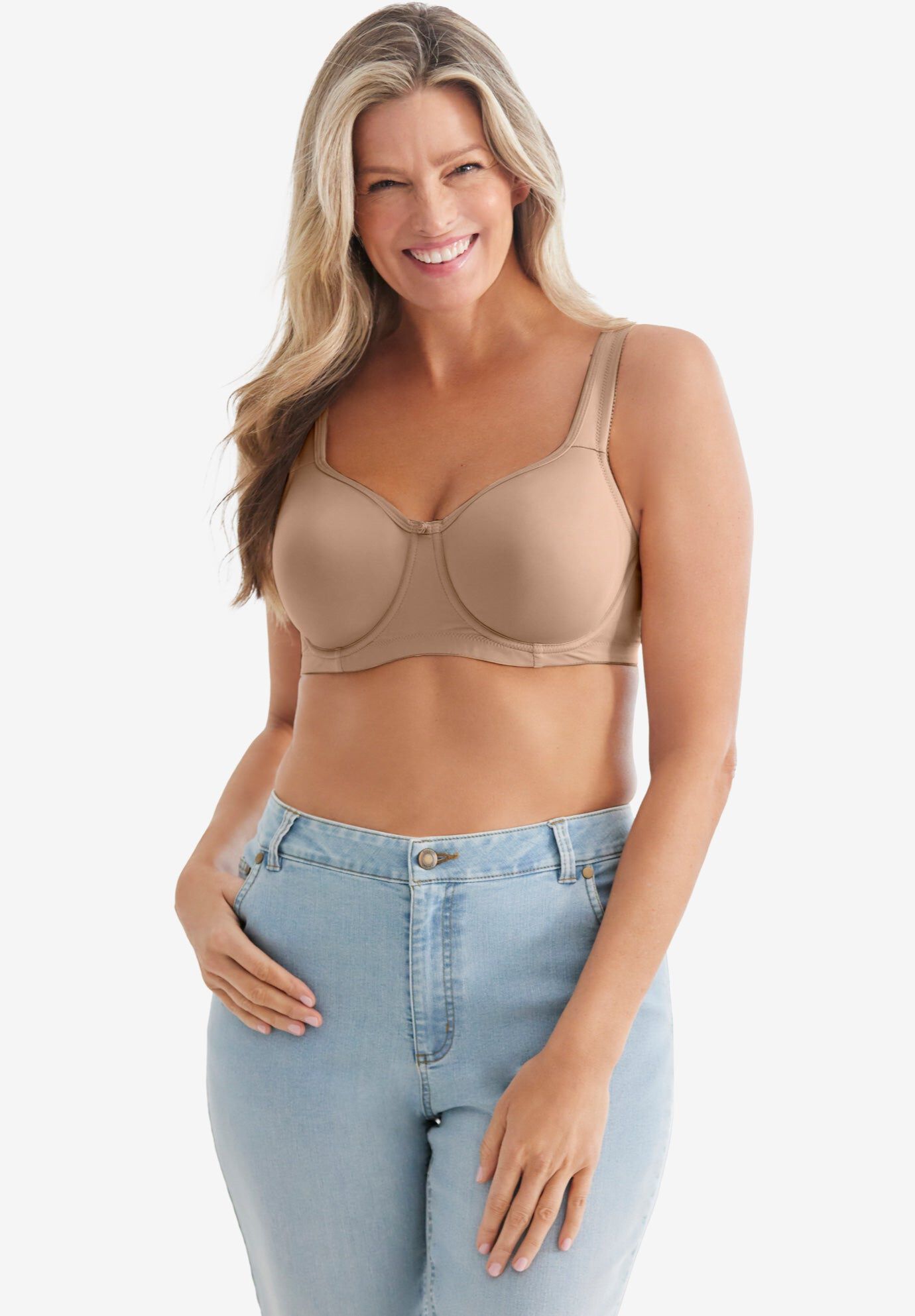 Wireless Microfiber T-Shirt Bra