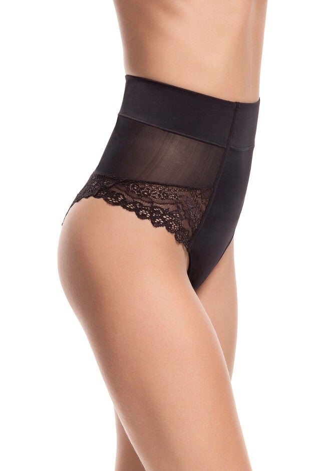 Brazilian Flair Mid Waist Brazilian Panty, , on-hover image number 1