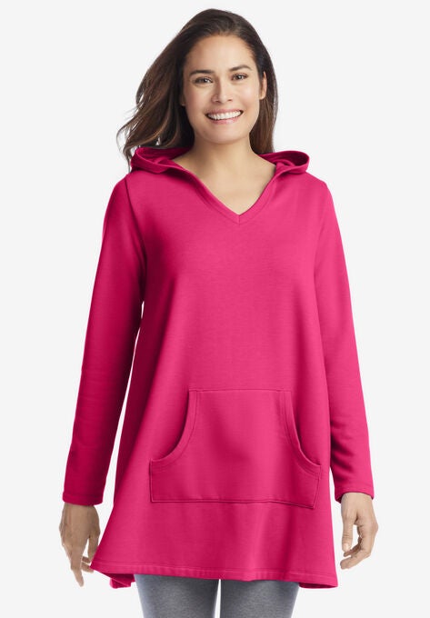 Hooded Tunic, RASPBERRY SORBET, hi-res image number null