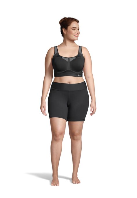 Champion Motion Control Underwire Plus Sports Bra, BLACK, hi-res image number null