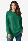 Sherpa Sweatshirt, EMERALD, hi-res image number null