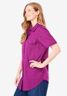 Short-sleeve Cotton Campshirt, , alternate image number null