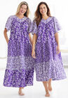 Long Tiered Print Lounger, , alternate image number null