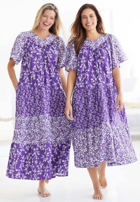 Long Tiered Print Lounger, , alternate image number null