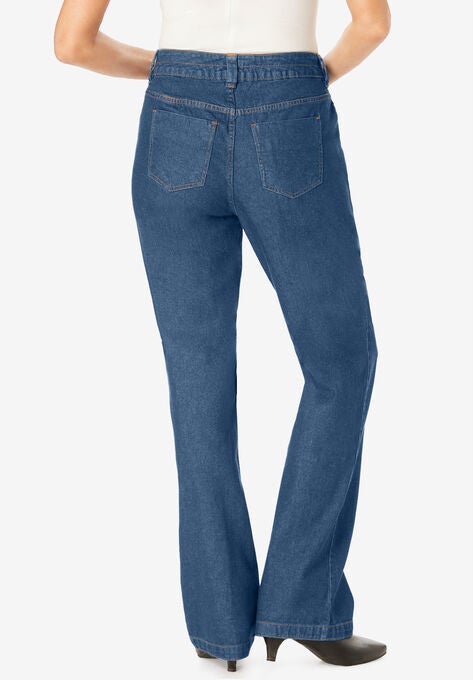 Wide Leg Cotton Jean, , on-hover image number null