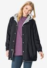 Fleece Nylon Reversible Jacket, , alternate image number null