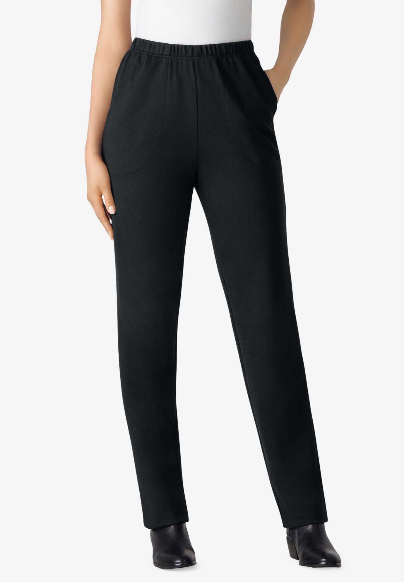 PONTE PANT WITH ANKLE ZIP TIGER TALK