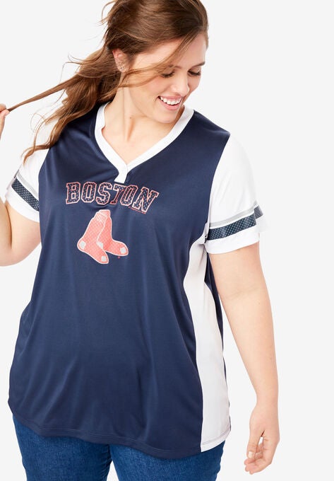 MLB Team Baseball Jersey, RED SOX, hi-res image number null
