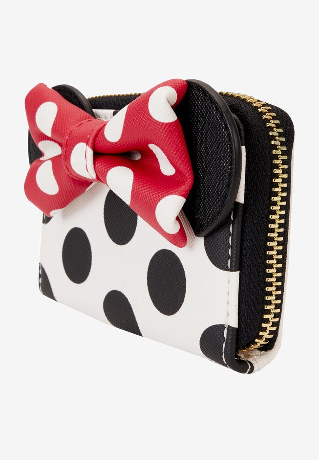 Loungefly X Disney Minnie Mouse Zip Around Accordion Wallet, , alternate image number 2