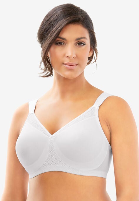 T-Shirt Bra With Seamless Straps, WHITE, hi-res image number null