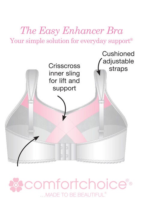 Easy Enhancer® Lace Wireless Bra , , alternate image number null