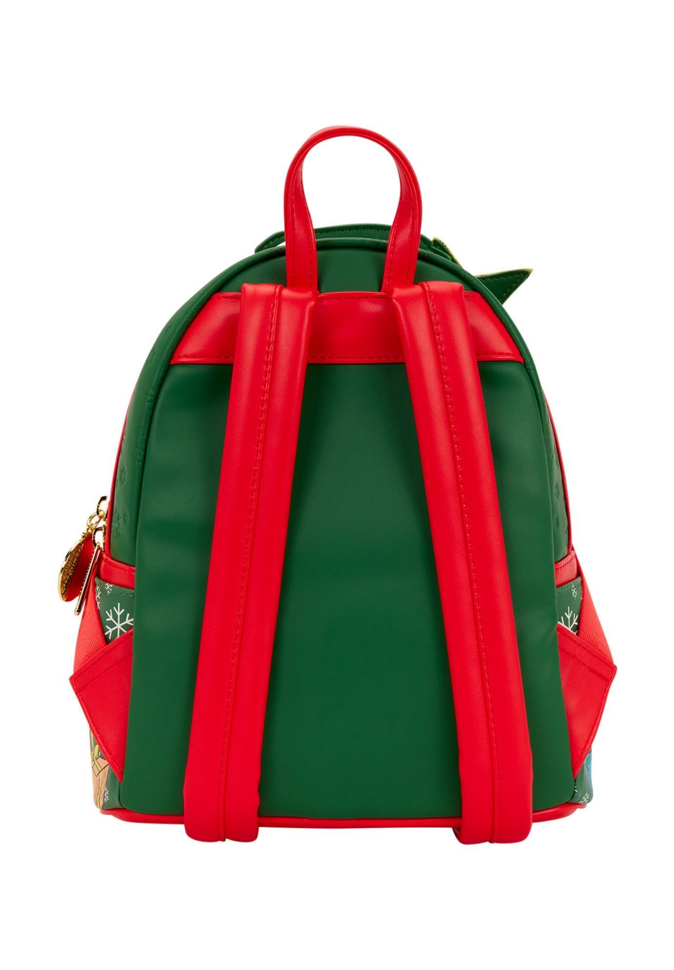 Loungefly x Dr. Seuss How the Grinch Stole Christmas! Tree Light Up Plush Mini Backpack, GREEN, on-hover image number 1
