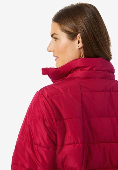 Hooded Puffer Coat, , alternate image number null
