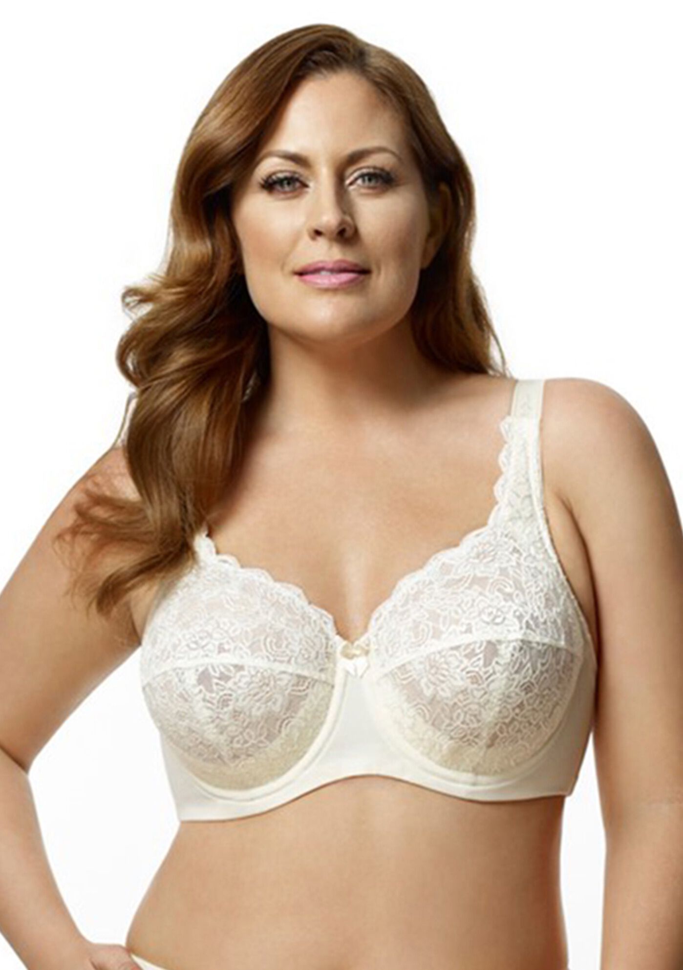 Lacey Curves Underwire Bra 2311, IVORY, hi-res image number 0