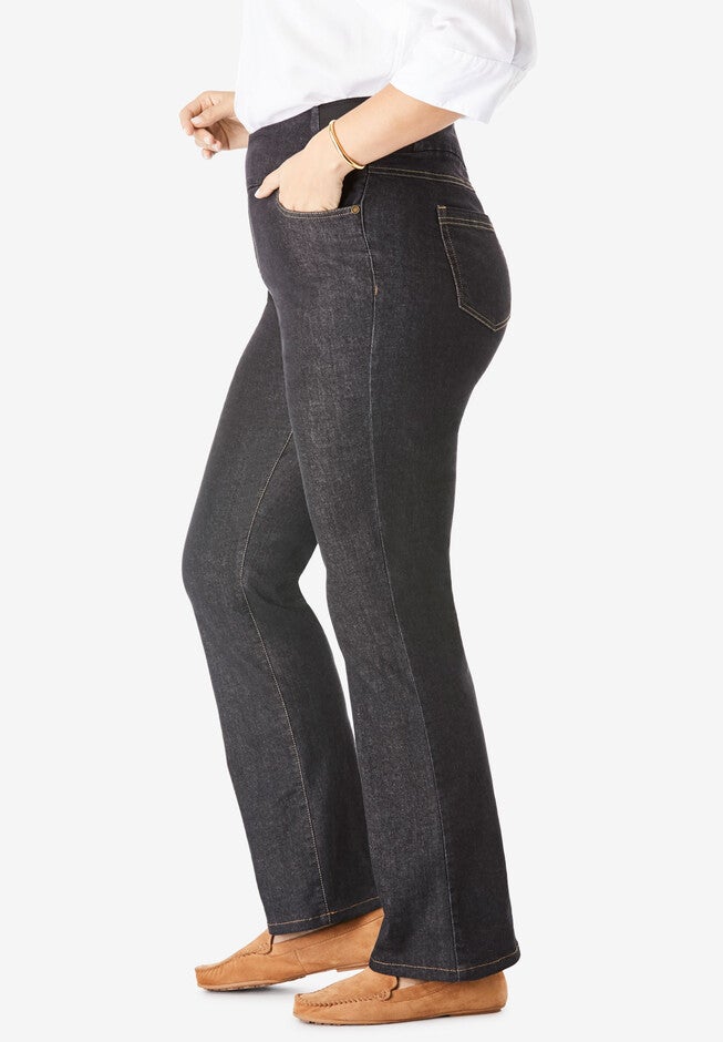 Bootcut Smooth Waist Jean, , alternate image number 2