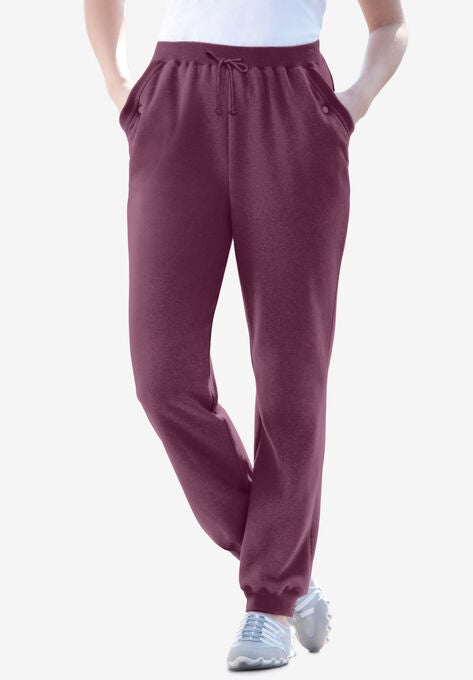 Better Fleece Jogger Sweatpant, DEEP CLARET, hi-res image number null