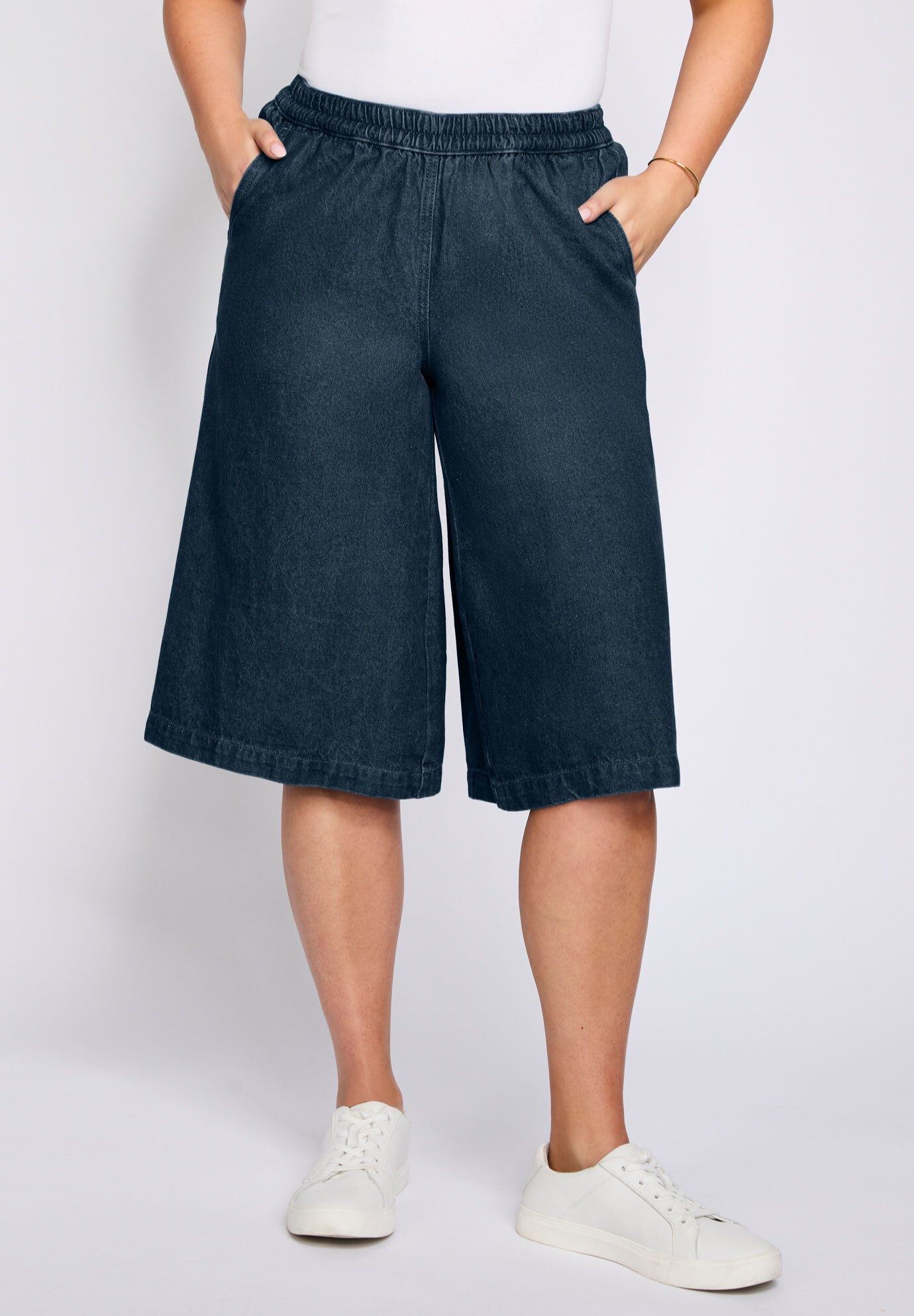 Relaxed Fit Coulotte | OneStopPlus